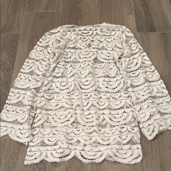 PQ Girls White Cover Up Size M - Picture 2 of 4